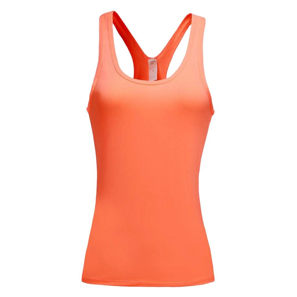 Enakshi® Women Sports Vest Fitness Gym Stretch Sleeveless Shirts Orange L|Sporting Goods | Fitness Running & Yoga | Clothing & Accessories | Womens Clothing | Compression & Base Layers-image-17
