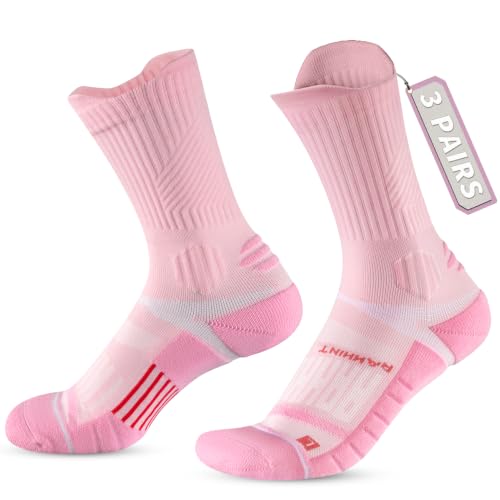 Image of Coolmax Running Socks for Women Stay Dry Cloud Cushioned Compression | Breathble Anti Blister Moisture Wicking Anti odor Seamless toe