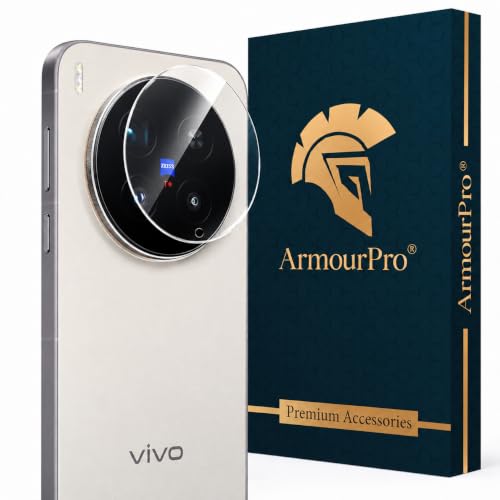 Image of ArmourPro Premium Camera Lens Protection Compatible with Vivo X300 Pro (6.78 Inches) With Edge To Edge Camera Protection Coverage| Clear, Pack of 1