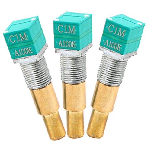 BESPORTBLE 3Pcs Guitar Potentiometer Volume Control for Electric Guitar Durable for Guitar Repair and Audio Modifications
