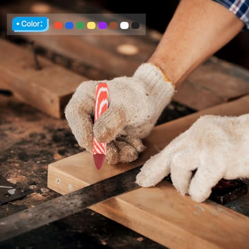 Crayones de marcado para madera en proyectos de carpintería y señalización de telas 5