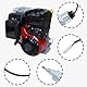 The Lord of the Tools 1 x Vergaser-Magnetspule, kompatibel mit Briggs Stratton OE 692094 807664 FSL90-0009 B1692094 BS-692094-D1 6 92094 BC Kabellänge 25 cm Kraftstoffabschaltaktor
