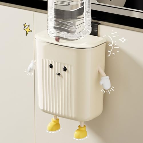 Caneca de basura colgante compacta para cocina y baño miniatura 5