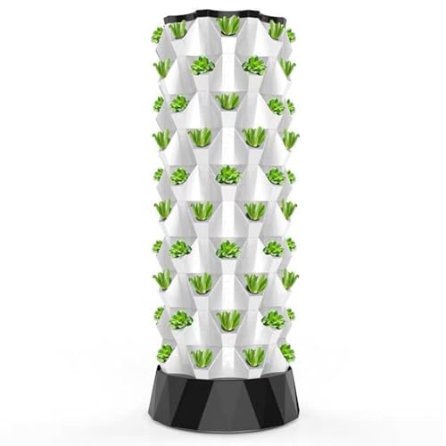 Hydroponic Tower Grow System with Water Pump