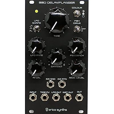 Erica Synths BBD Delay / Flanger PCBs، Panel and ICs