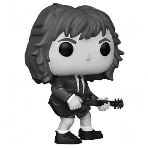 Funko Pop! Albums: AC/DC - Back In Black - Blanco y Negro - Figura de Vinilo Coleccionable - Idea de Regalo- Mercancia Oficial - Juguetes para Niños y Adultos - Music Fans