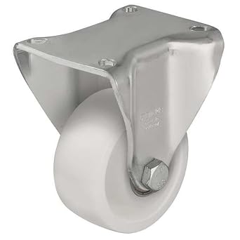 Blickle BH-SPO 75K Fixed Caster, 2.95" Wheel Diameter, 660 lb. Load Capacity
