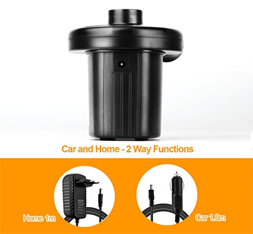 Ilauke - Pompa elettrica ad aria DC12 V AC230 V