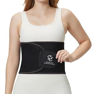 Special Essentials Waist Trimmer for Women & Men Adjustable Sweat Band Waist Trainer for Training & Workouts