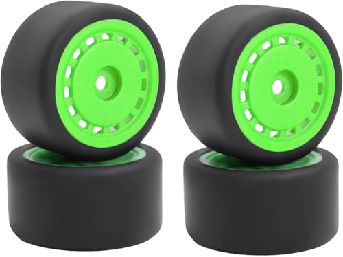 Caratteristiche: la superficie liscia può rendere la vostra auto RC più flessibile e veloce durante la corsa, facile da installare e utilizzare, ha un aspetto bello e alla moda e migliora le prestazioni complessive della ruota