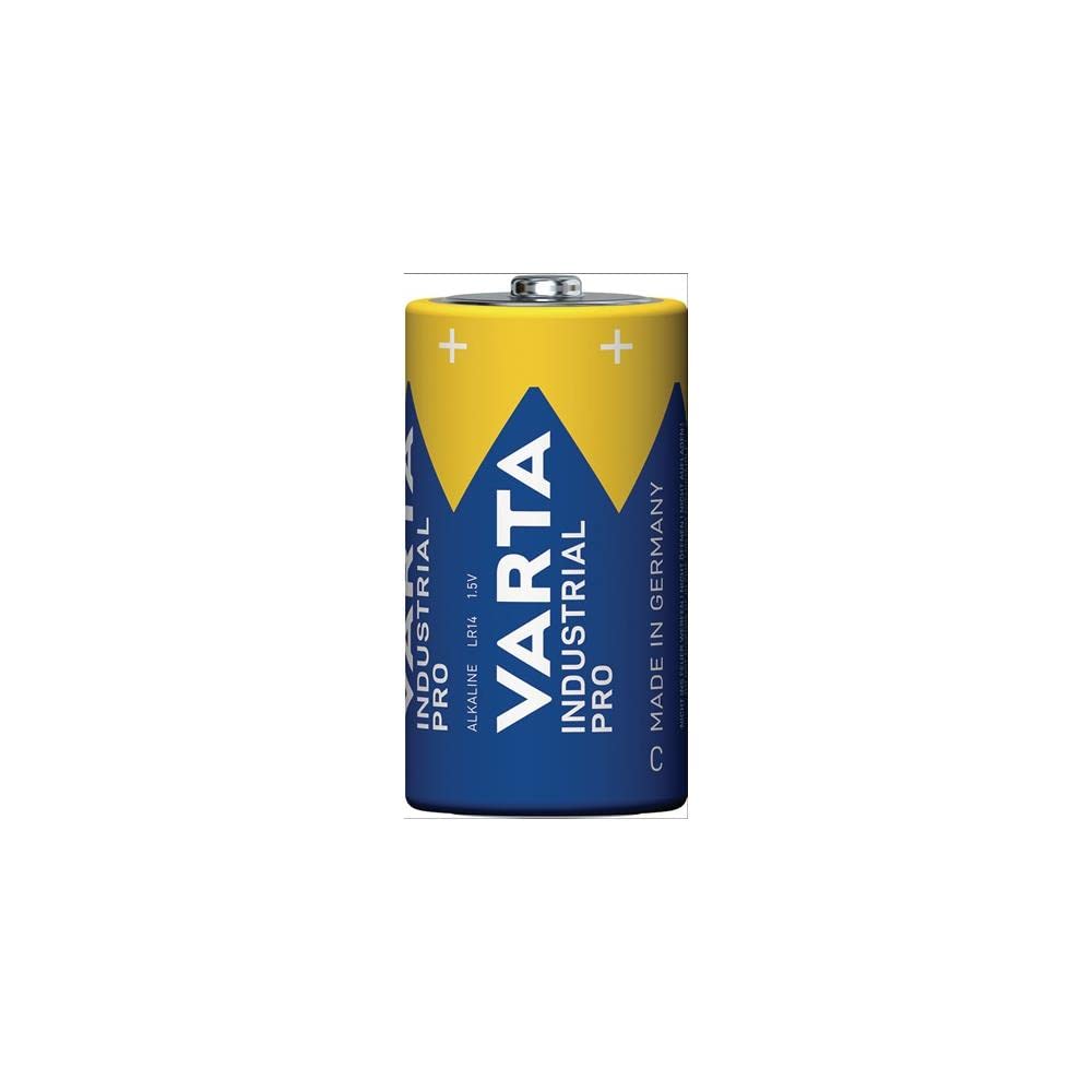 VARTA Industrial Batterie LR14 C (C‑Größe) – 1,5 V, Box mit 20 Stück, Mehrfarbig