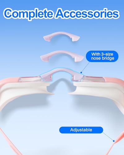 Image of Swim Goggles, Super Clear View,Goggles Swimming Adult, Suitable for All Kinds of Swimming Programs