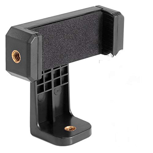 Image of Shahn Camera Stand Clip Bracket Holder Tripod Monopod Mount Adapter for Mobile Phone (Vertical Small Holder)
