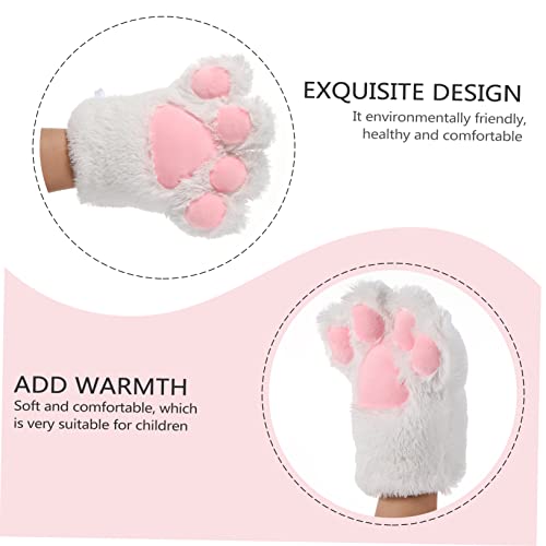 NOLITOY Performance Cat Glove for Boys and Girls Bear Claw Design Warm Cozy Easy to Wear for Grooming and Play2