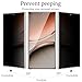 KAREEN 2 Pack Privacy Screen Protector For Samsung Galaxy S25 Ultra Anti Spy Private Tempered Glass Film, Fingerprint Unlock Support, Anti Scratch, Bubble Free, Case Friendly