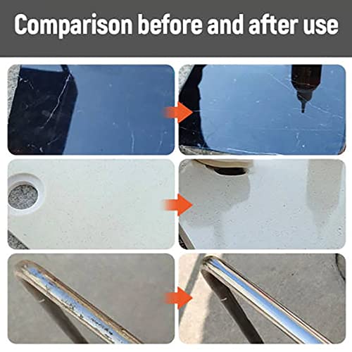 Marble Polishing Brightening Agent - Quick Shine, Crystal Plating Agent For Stone, Marble Nano Crystal-Plating Agent, Stone Nano Crystal-Plating Agent (2Pcs) #TOP3