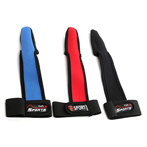 NA 3 Pcs Fishing Gloves Professional Anti Slip Single Finger Stall ProtectGloves for Fishing Sea Surf Outdoor Activities Rescue Repairing Working