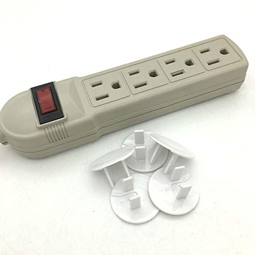 Vmaisi OUTLET-COVER-38 Pack Outlet Covers Childproof Plug Protector - Vmaisi Baby Proofing Electrical Safety Outlet Plugs thumb #2