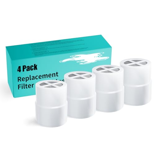 Shower Head Filter Replacement Compatible with Jolie 4-Pack