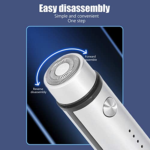 Rasoio Elettrico, Mini Rasoio Elettrico Portatile