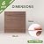 Wowood 6 Pack Walnut Plywood Sheets, 12 x 12 x 1/8 Inch, 3mm Plywood for Laser Cutting, Thin Unfinished Wood Sheets for Architectural Models, Wood Burning and DIY Wood Crafts