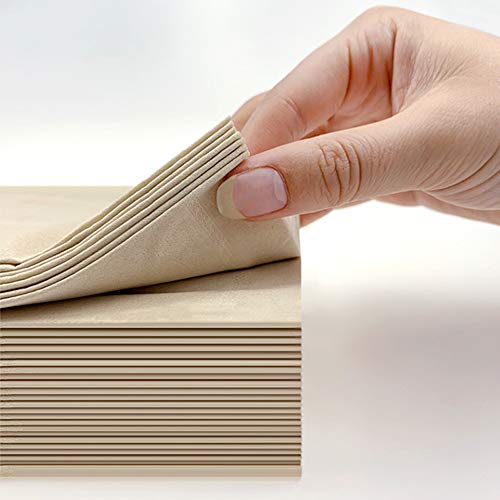 Toalhas de Papel, 6 Pacotes de Toalhas de Papel de Bombeamento Múltiplo, Papel Higiênico de Polpa de