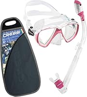 Algopix Similar Product 5 - Cressi Ranger & Tao, Clear/Pink