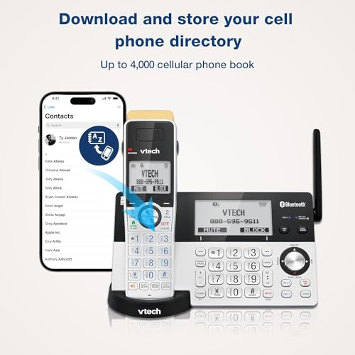 Vtech IS8151-5 Super Long Range 5 Handset Dect 6.0 Cordless Phone thumb #10