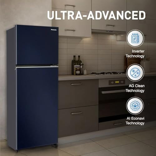 Image of Panasonic NR-TG358BPAN 304 L Prime Convertible 6-Stage Smart Inverter Refrigerator