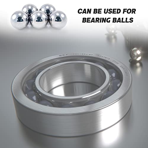 Image of 2Pcs 1.5''inch Bearing Balls Steel Ball Bearing 38mm Assorted Loose Bicycle Bearing Balls 1-1 /2 inch