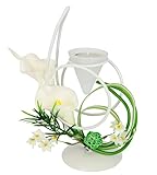 Inklusive Teelicht-Kerze und Teelichtglas