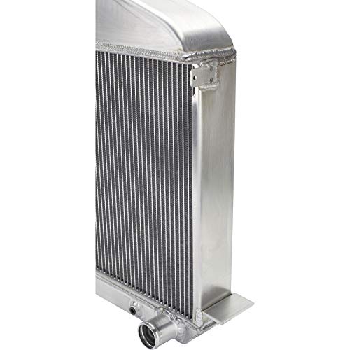 Buffed Aluminum Radiator, Fits 1917-1923 T-Bucket #TOP4