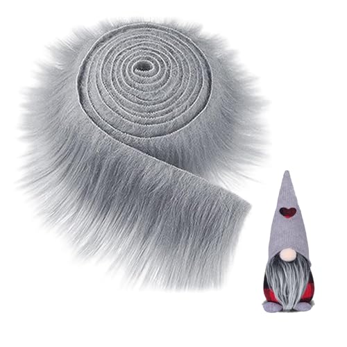 Piel sintética para manualidades, tela mullida de 5 x 150