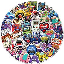 Gaming stickers bulk pack image