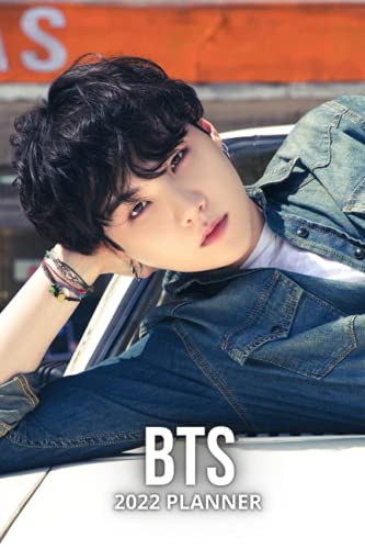 Min Yoongi 2022 Weekly Planner: bangtan boys planner | Suga planner | BTS planner (Min Yoongi version) | Weekly & Monthly Planner, 6" x 9"