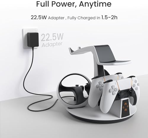 KIWI design D2 3-in-1 Controller Charging Station for PSVR2 and PS5 — 사진 4