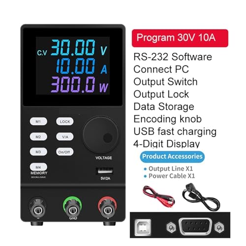 Alimentation 30V 10A variable courant continu transformateur 220V - 2
