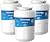 Waterdrop WD-F13 Replacement for GE® MWF®, SmartWater® MWFP, MWFINT, MWFA, GWF, HDX FMG-1, Kenmore® 9991, GSE25GSHECSS, WFC1201 Water Filter, 3 Pack