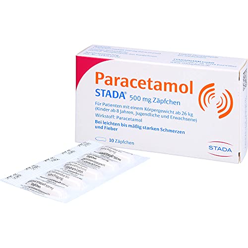 Paracetamol STADA 500 mg Zäpfchen, 10 St - Image 3