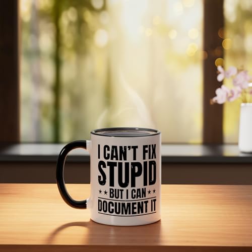 Taza cerámica investigador de asuntos internos 11 oz miniatura 3
