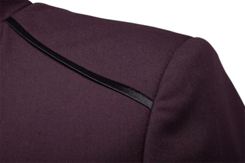 Men's Blazer Coat Wedding Party Dress Slim Fit Single Breasted Jacket3