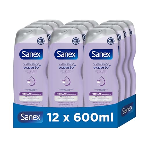 Gel Sanex Micellar soluciona la deshidratacion y restablece el pH de la piel seca