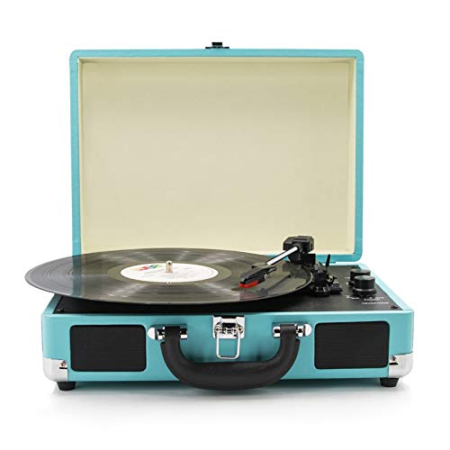 Tourne-Disque sans Fil Portable avec Haut-parleurs intégrés, Platine Vinyle Classique, Platine Vinyle Vintage à 3… - Les Beatles, Paul McCartney, John Lennon, RIngo Starr, George Harrison Tourne-Disque sans Fil Portable avec Haut-parleurs intégrés, Platine Vinyle Classique, Platine Vinyle Vintage à 3…