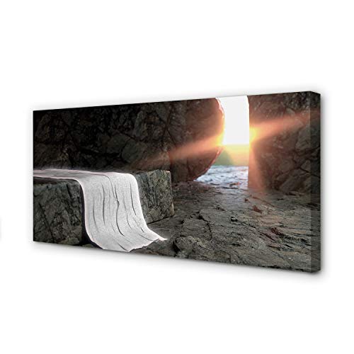 Peinture sur toile Jésus-Christ de 140x70cm pour décoration murale