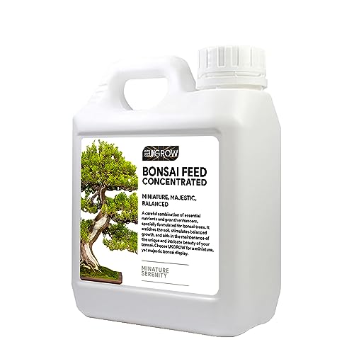 UK GROW Premium Plant Nutrient – Unlock the Full Potential of Your Plants! (5Ltr, Bonsai)