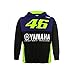Valentino Rossi VR46 Moto GP M1 Yamaha Racing Bambini Felpa con Cappuccio Ufficiale 2019