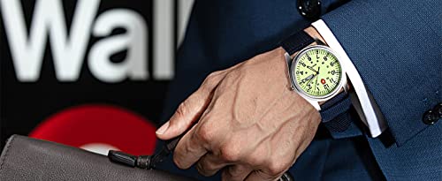 Image of Gosasa Unisex Military Watches Sport Textile Nylon Strap Stylish Men Watch Luminous Fashion Watches Analog Display Quartz Waterproof Casual Wristwatch