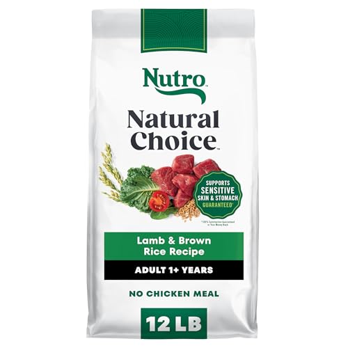Image of Nutro Natural Choice Adult Dry Dog Food, Lamb & Brown Rice Recipe, 12 lb
