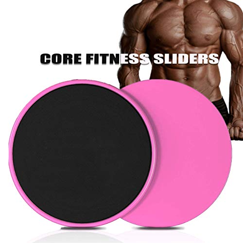 Tripsky Fitness Exercise Core Sliders,Workout Equipment at Home,Double Sided Gilder Strength Slides Discs