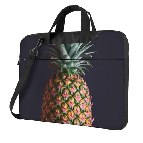 Maletín para laptop 14 pulgadas Fruit Pineapple unisex miniatura 1